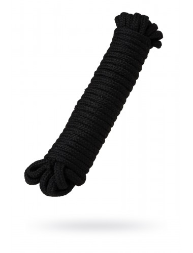 Веревка для бондажа штучки-дрючки черная 100 см
