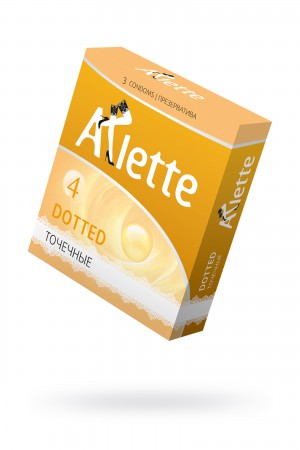 Презервативы ''arlette'' точечные №3