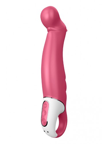 Вибратор satisfyer vibes petting hippo силикон красный 22,9 см