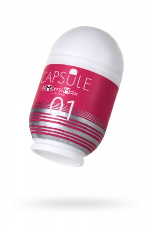 Мастурбатор нереалистичный capsule 01 dandara розовый 8  см
