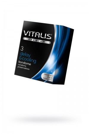 Презервативы ''vitalis'' premium с охлаждающим эффектом №3