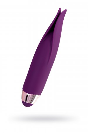 Вибростимулятор l'eroina flo 10 режимов фиолетовый 18,5 см