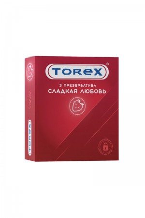 Презервативы сладкая любовь torex №3