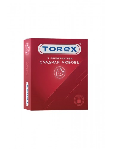 Презервативы сладкая любовь torex №3