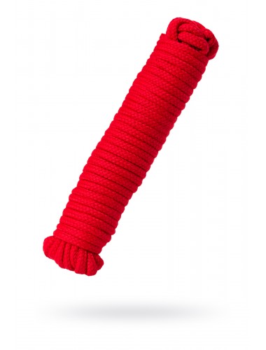Веревка для бондажа штучки-дрючки красная 100 см