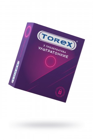 Презервативы ультратонкие torex №3