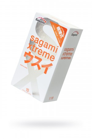 Презервативы латексные sagami xtreme 0.04 мм №15