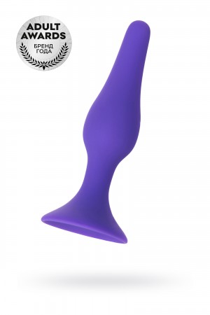 Анальная втулка toyfa a-toys фиолетовая 11,3 см