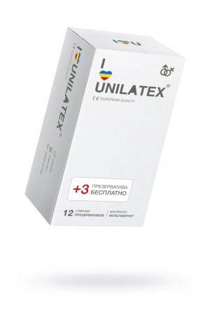 Презервативы unilatex multifrutis ароматизированные цветные №15 шт