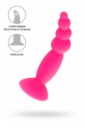 Анальная втулка a-toys hild розовая 11 см