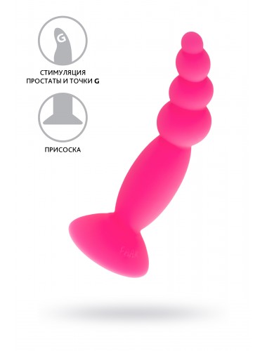 Анальная втулка a-toys hild розовая 11 см