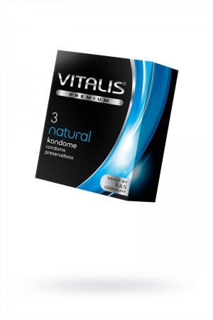 Презервативы ''vitalis'' premium natural №3