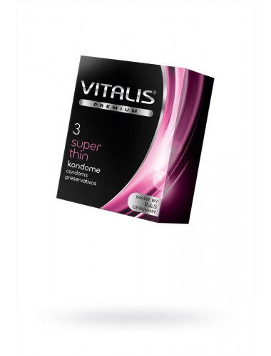 Презервативы vitalis premium super thin №3