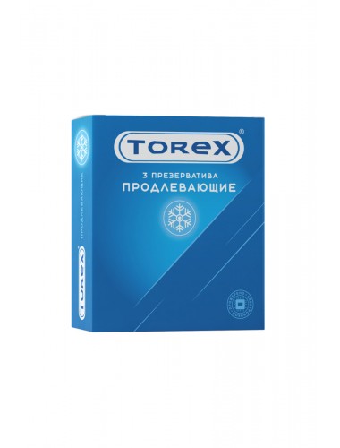 Презервативы продлевающие torex №3