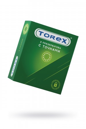 Презервативы точечные torex №3