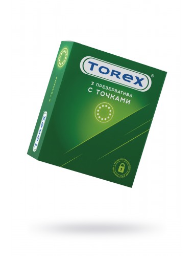 Презервативы точечные torex №3