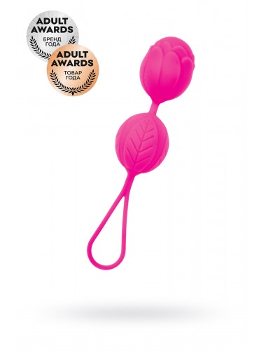 Вагинальные шарики a-toys розовые 9 см