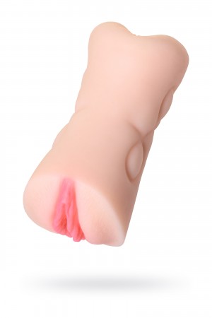 Мастурбатор реалистичный toyfa juicy pussy вагина и анус телесный 16 см