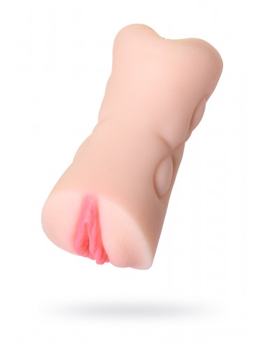 Мастурбатор реалистичный toyfa juicy pussy вагина и анус телесный 16 см
