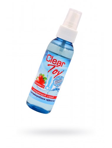 Очищающий спрей clear toy с ароматом клубники 100 мл