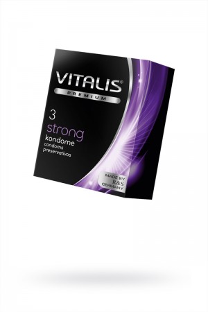 Презервативы ''vitalis'' premium strong №3