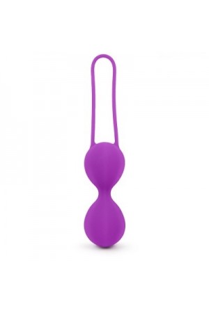 Вагинальные шарики cosmo фиолетовые 15 см