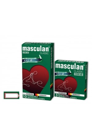 Презервативы masculan classic 4 увеличенного размера 3 шт