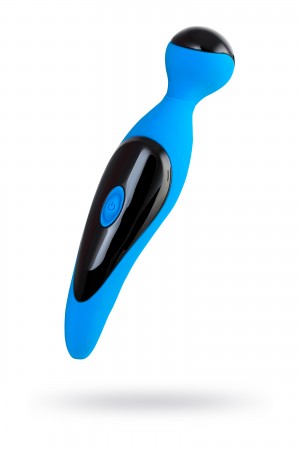 Вибростимулятор l'eroina by toyfa cosmy 7 режимов голубой 18,3 см.