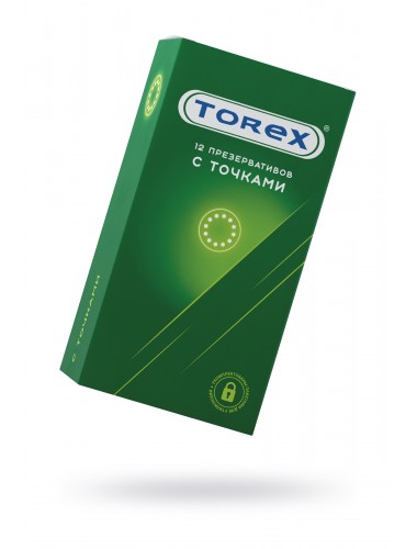 Презервативы точечные torex №12