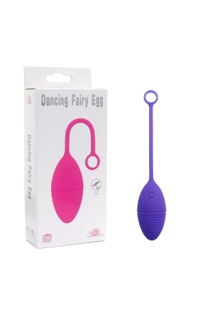 Виброяйцо dancing fairy egg фиолетовое перезаряжаемое