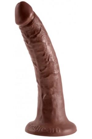 Фаллоимитатор pipedream king cock 7 коричневый 20 см