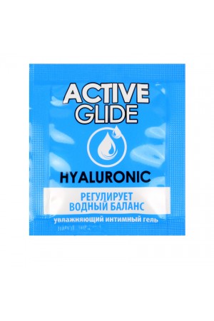 Увлажняющий интимный гель active glide hyaluronic 3 г
