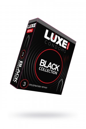 Презервативы luxe royal black collection №3