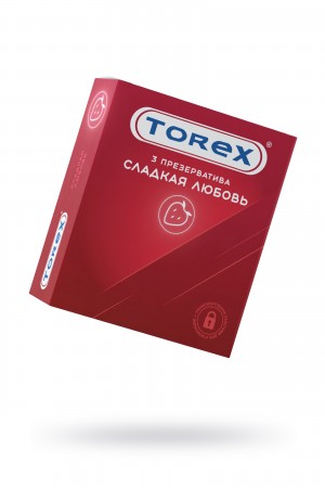 Презервативы сладкая любовь torex №3
