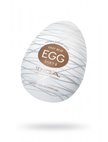Мастурбатор tenga egg silky-2 яйцо «шелковые нити»