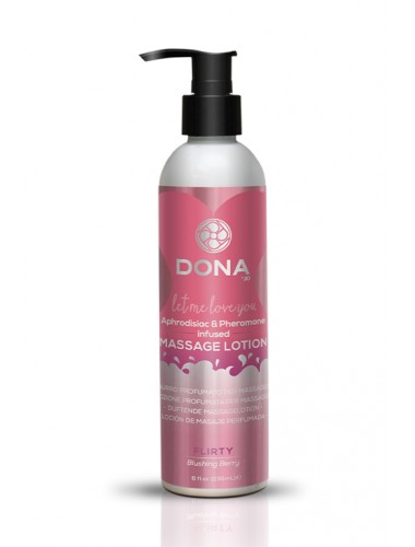 Увлажняющий лосьон для массажа dona blushing berry 235 мл