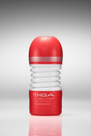 Мастурбатор tenga rolling head cup вращающаяся головка красный