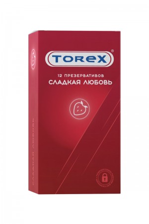 Презервативы сладкая любовь torex №12