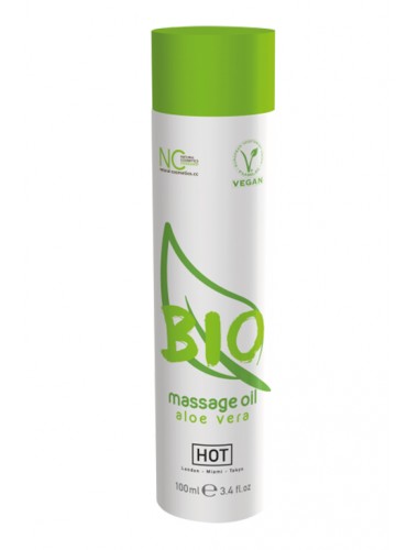 Массажное масло hot bio massage oil aloe vera 100 мл