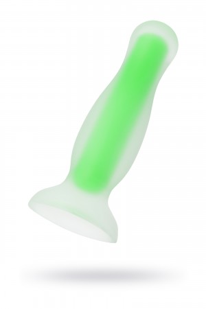 Анальная втулка, светящаяся в темноте зеленая 12,5 см 
