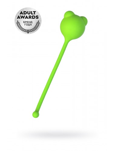 Вагинальный шарик a-toys зеленый 2,7 см