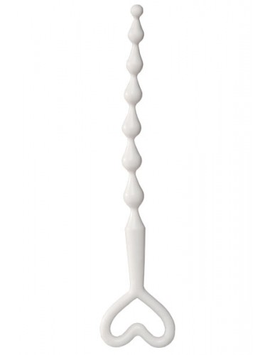Шарики-цепочка белые 32 см