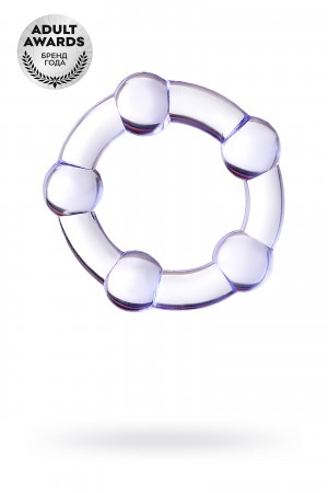 Эрекционное кольцо toyfa a-toys силикон фиолетовое 