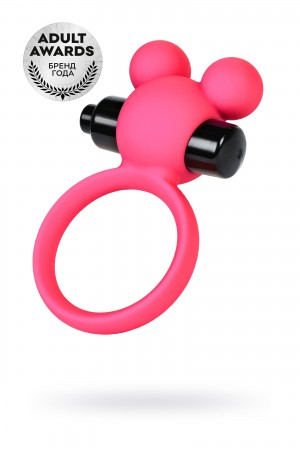Виброкольцо на пенис a-toys  розовое 3,1 см