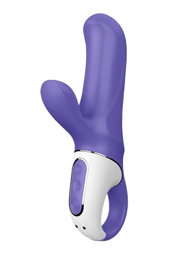 Вибратор satisfyer vibes magic bunny силикон фиолетовый 17,7 см