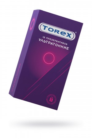 Презервативы ультратонкие torex №12