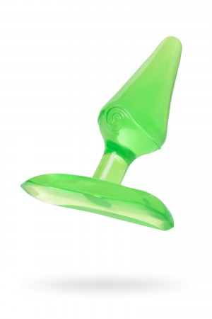 Анальная втулка toyfa зеленая 6,5 см