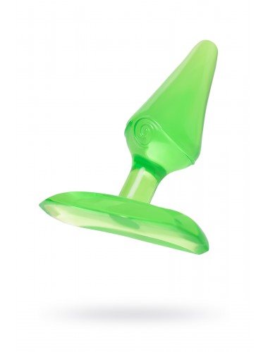 Анальная втулка toyfa зеленая 6,5 см