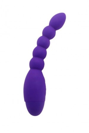 Анальный вибратор lovers beads фиолетовый