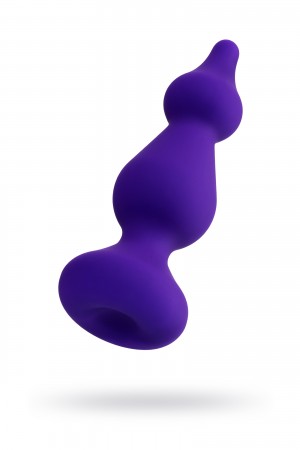 Анальная втулка todo by toyfa sholt фиолетовая 10 см